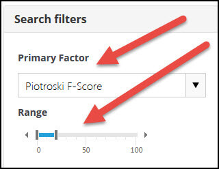 How to select the best Piotroski companies