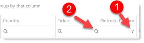 How select good Piotroski F-Score companies
