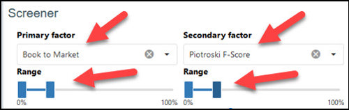 Book to Market and Piotroski F-Score