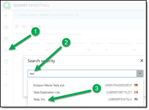 How to add an alert to a company