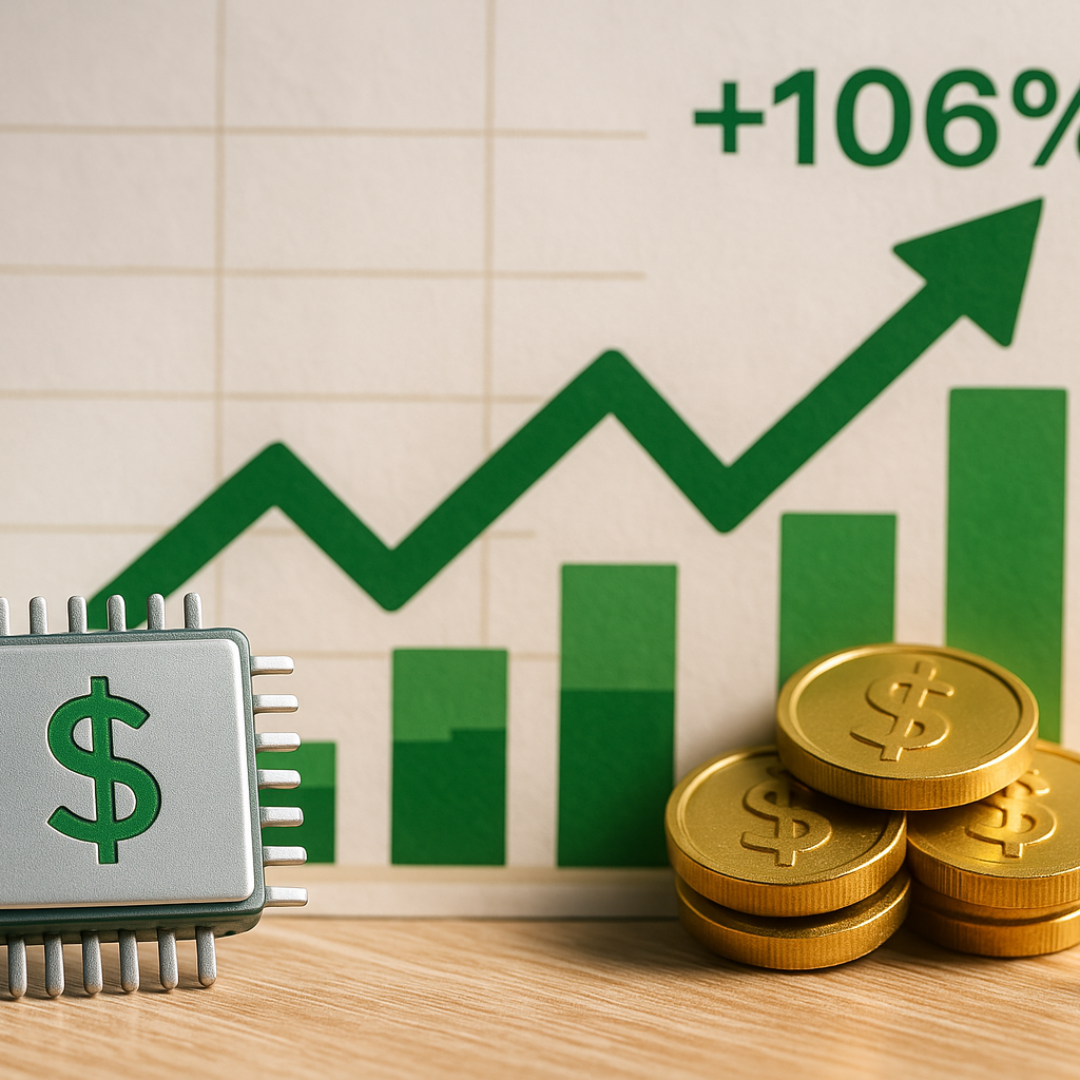 How a $10 Chip Stock Delivered 106% in 10 Months